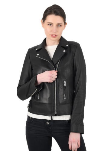 Giacca donna vera - pelle, di