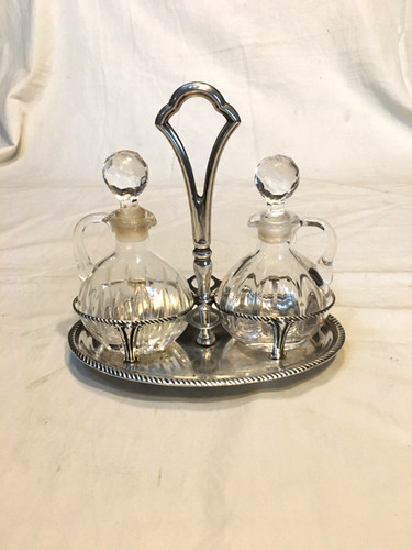 Set olio aceto argento - set,