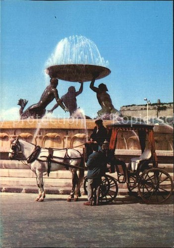 Floriana the triton fountain - floriana,