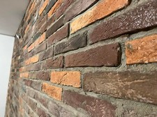 10 metri quadri di Rivestimento In Pietra Mattoncino  uso esterno e interno