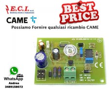 CAME ORIGINALE SCHEDA