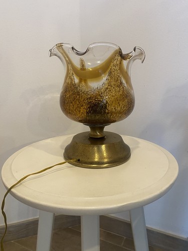 Lampada mazzega base ottone - mazzega,
