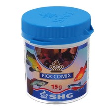 SHG Fioccomix 15 g – Mangime in Fiocchi per Pesci Tropicali Acquario