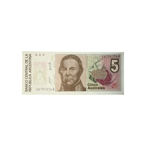 Argentina 5 australes - argentina, –