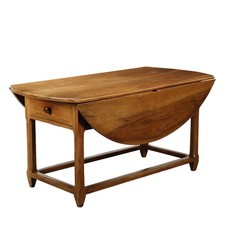 Tavolo a Bandelle Antico Noce