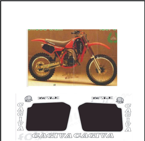 Adesivi wmx 125 1987 - 125,