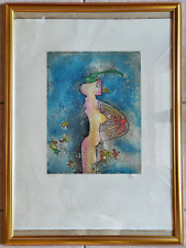 Acquaforte acquatinta numerata firmata a mano Sebastian Matta pubblicata