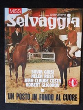 MISS SELVAGGIA n°1 1976 Fotoromanzo con Robert Gligorov ed. Mondadori [JS5]