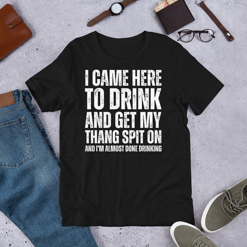 Shirt uomo came here to - t-shirt,