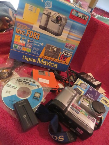 Floppy disk fotocamera