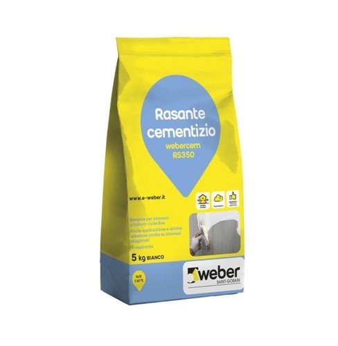 Rasante finitura weber cem - rasante,