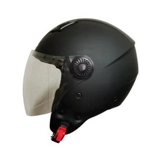CASCO JET DIEFFE NERO OPACO