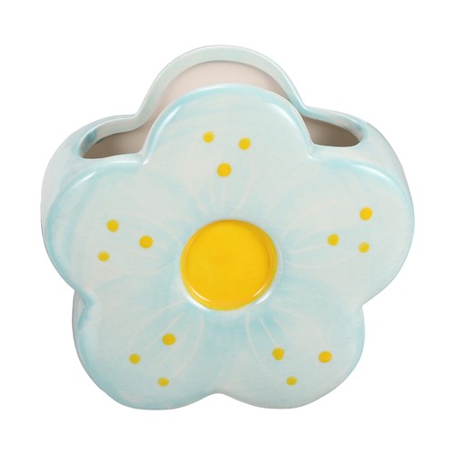 Large ceramic flower - large, pen
