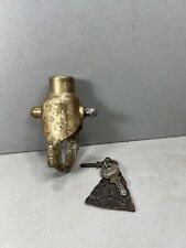 ANTIFURTO VINTAGE BLOCCASTERZO MOTO UNIVERSALE EPOCA GILERA GUZZI MORINI OTTONE