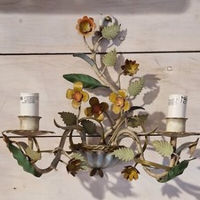 applique a 2 luci ferro