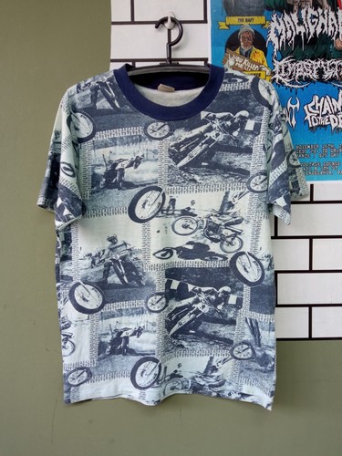 Shirt moto stampa all over - t-shirt,