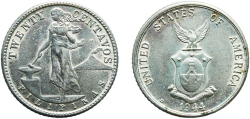 Philippines 1944 centavos - 1944, d