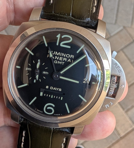 Panerai luminor gmt days - luminor, 8