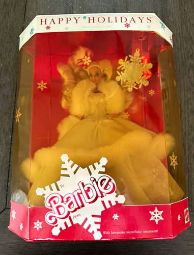 Barbie happy holidays 1989 - happy,