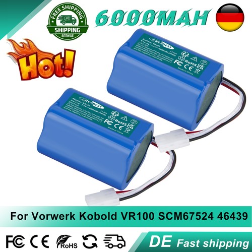 Batteria per aspirapolvere - 2x,