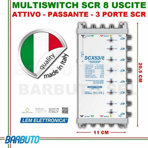 Multiswitch scr ibrido 8 - multiswitch,