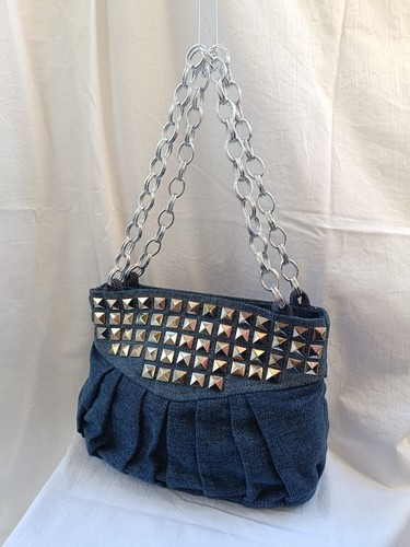 Borsa spalla jeans blu - borsa, da