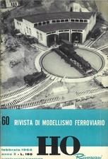 Rivarossi HO -Rivista di Modellismo n° 60 Febbraio 1964 Treni elettrici ferrovie