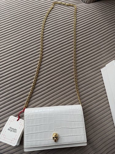 Borsa alexander mcqueen bianca - alexander,
