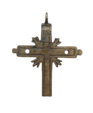 *HH* Antico Crocifisso crocefisso croce religioso votiva devozionale sacro '700