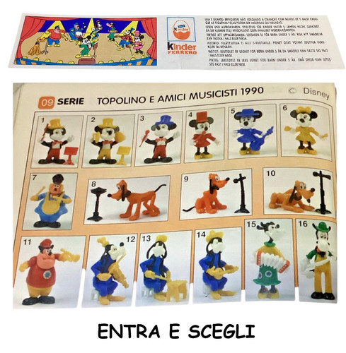 Ferrero kinder sorpresa - ferrero, 1990
