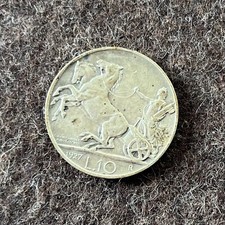 Italia 10 Lire 1927 Vittorio