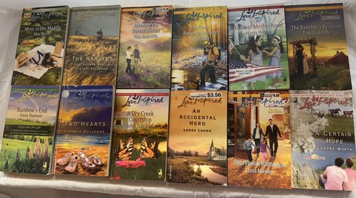 Love inspired romance book lot - love,