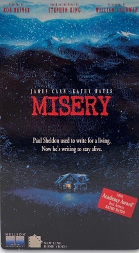 Misery vhs tape - vhs,