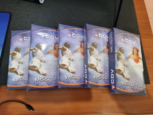 Videocassette 180 minuti vhs - 180,