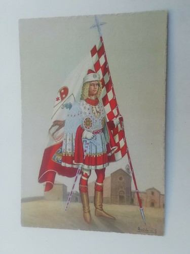 Cartolina anichini palio - cartolina,