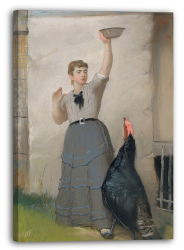 Tela cornice eastman johnson - eastman,