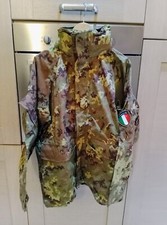 Giacca Parka Vegetato impermeabile originale ESERCITO ITALIANO Goretex