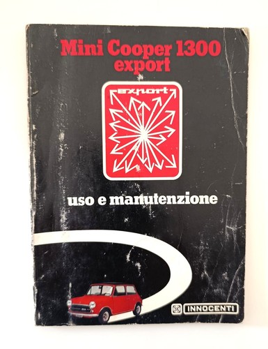 Mini cooper 1300 export - export, uso