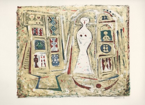 Massimo campigli due case - due,