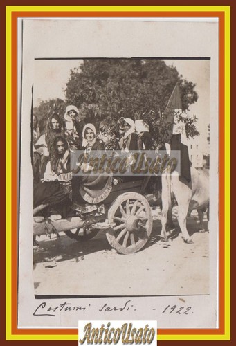 Foto cartolina costumi sardi - foto,