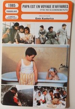 FICHE / FILM YOUGOSLAVIE /