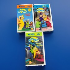 Lot of 3 Teletubbies VHS