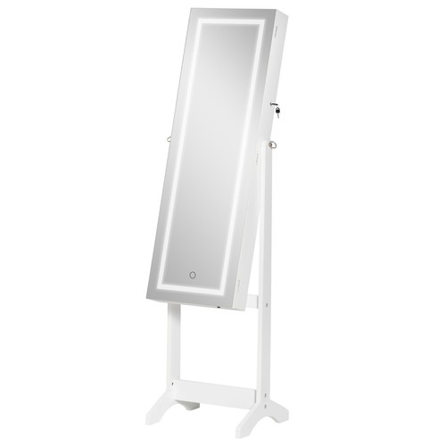 Homcom specchiera portagioie - homcom,