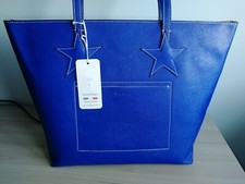 Borsa Donna Nardini Lucida Blu