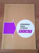Libretto CONSIGLI AGLI UTENTI