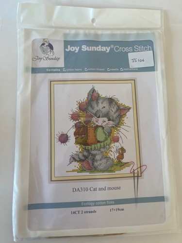 Kit punto croce - joy, sunday