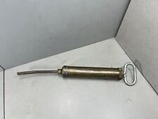 Siringa aspira liquidi per motori in ottone  vintage auto epoca