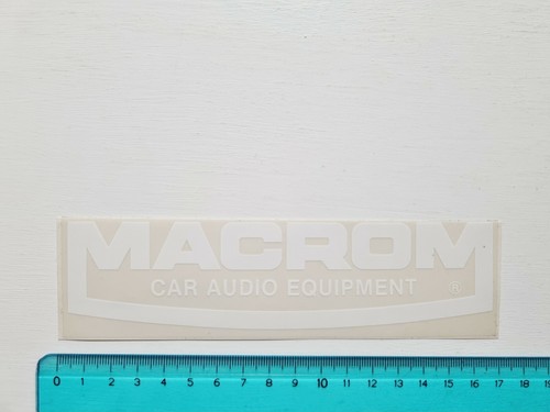 Adesivo macrom car audio - car,