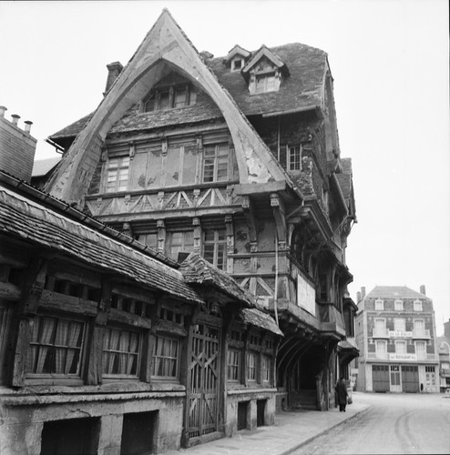 étretat 1950 vielle - 1950,