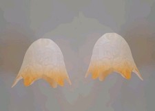 Coppia Paralume In Vetro